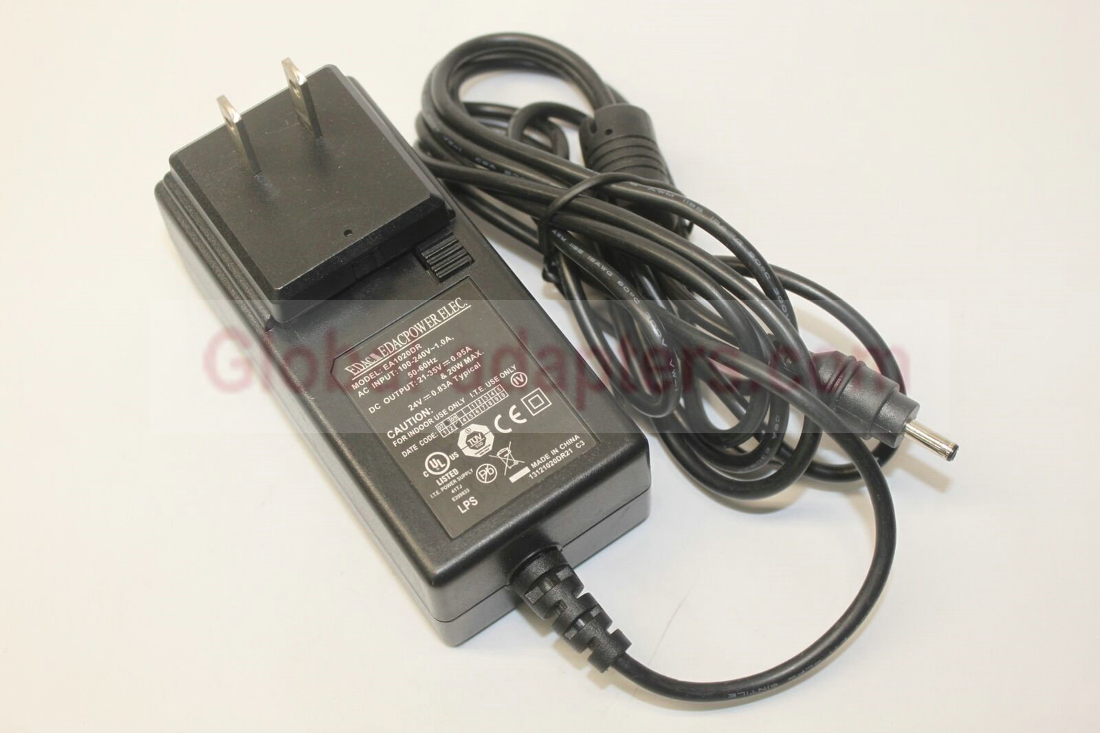 New 21V-35V 0.95A 20W 24V 0.83A EDAC EA1020DR Power Supply Ac Adapter - Click Image to Close